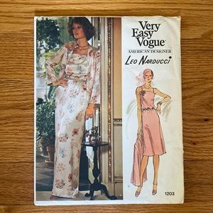 VTG ‘70s Vogue Leo Narducci UNCUT Pattern